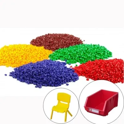 Masterbatch HDPE di colore nero bianco rosso giallo verde blu per stampaggio a iniezione